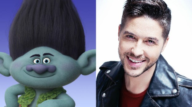 George dubleaza vocea lui Justin Timberlake, in TROLLS